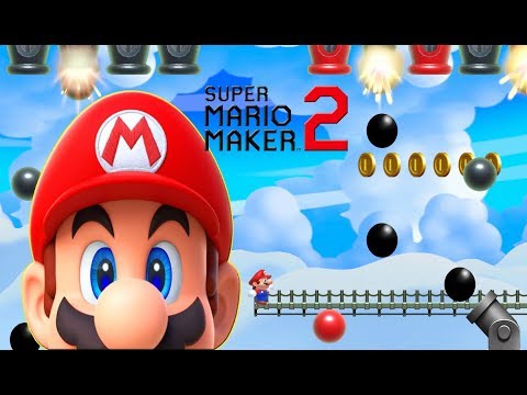 World´s Greatest Cannon Ride 😬 SUPER MARIO MAKER 2