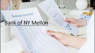 Bank of NY Mellon Business Summary