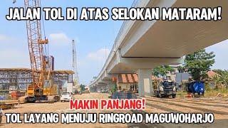 Download lagu Menyusuri Dari Purwomartani Hingga Maguwoharjo, Wujud Tol Layang Jogja–Solo Makin Jelas‼️ mp3