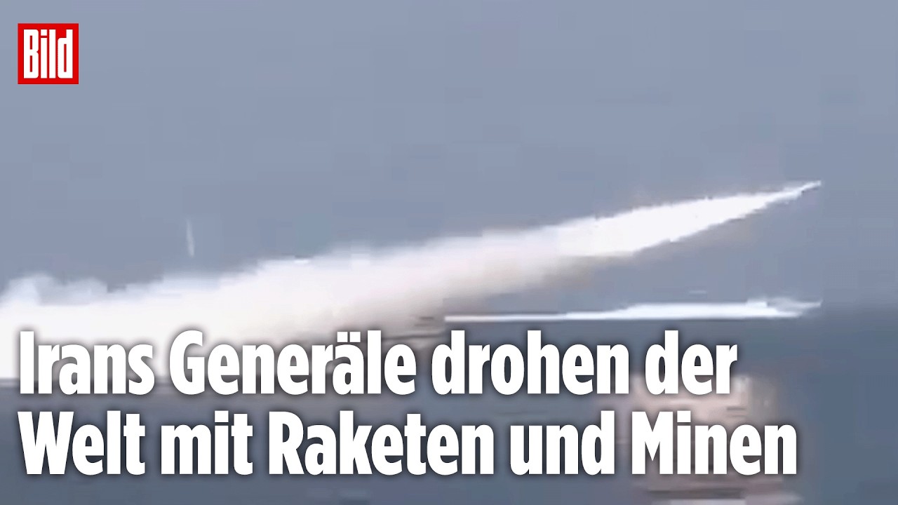 Propaganda-Video aus Teheran: Mullahs drohen mit Kamikaze-Drohnen