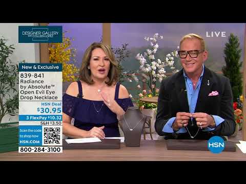 HSN | Designer Gallery With Colleen Lopez Jewelry - Radiance by Absolute 05.24.2023 - 02 PM