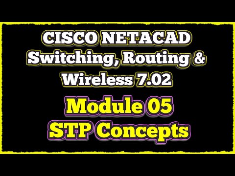 NETACAD Switching, Routing, and Wireless Essentials 7.02, 📡 Module 5: STP Concepts