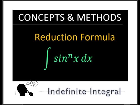 REDUCTION FORMULA sin^n(x) || sin^n(x)  reduction formula || sin^nx integration