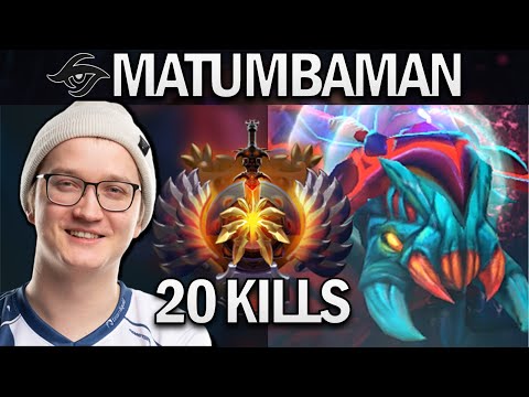 SECRET.MATUMBAMAN WEAVER WITH 20 KILLS - DOTA 2 7.28 GAMEPLAY