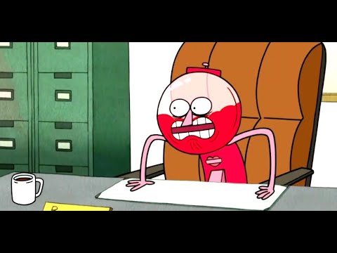 Regular Show- Benson Gets Angry (season 4)