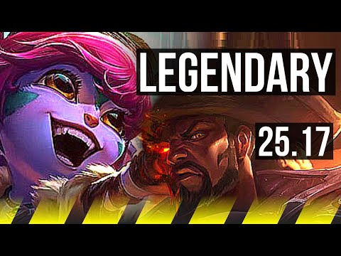 TRISTANA & Nami vs LUCIAN & Blitzcrank (ADC) | Quadra, Legendary | KR Diamond | 25.17