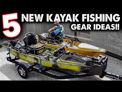 5 NEW Kayak Fishing Products You're Gonna Want!! Kayak Fishing Gear 2023