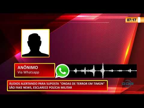 Polícia Militar de Timon esclarece fake news que geraram insegurança na população 23 10 2020