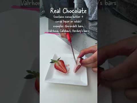 Chocolate Covered Strawberries 101 #SHORTS #CHOCOLATE