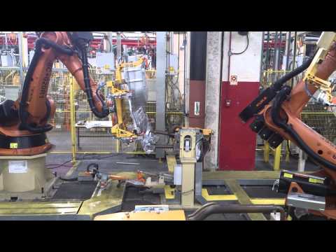 Automotive industry - Kuka spotwelding robots