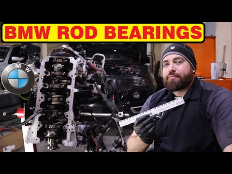 BMW N57 HOW TO REPLACE ROD BEARINGS AND USE PLASTIGAUGE
