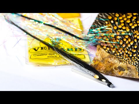 Sunray Shadow Tube Fly Tying. Atlantic Salmon & Sea Trout Fly Fishing. Cashmere Goat / Monkey.