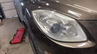 Remove and replace center drive shaft on Buick suv