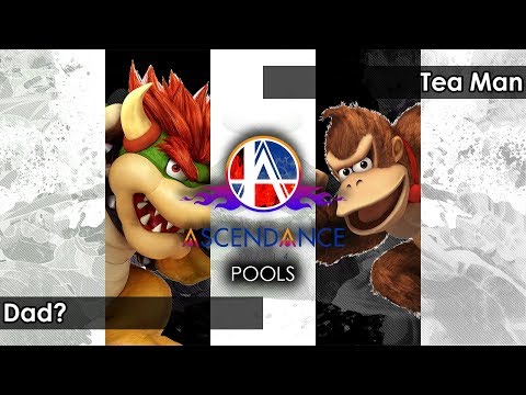 Smash 4: Sticky | Dad? (Bowser) V Tea Man (Donkey Kong) - Ascendance 46 Tournament SSB4