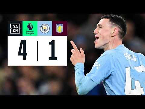 Resumen de Manchester City vs Aston Villa Matchday 31