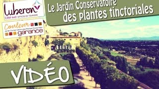 preview picture of video 'Le Jardin Conservatoire des Plantes Tinctoriales de Lauris.'