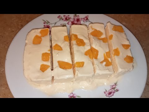 Mango 🥭 ice-cream recipe | very easy recipe | by food point with Javeria khan