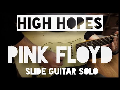 Pink Floyd High Hopes guitar solo performed by Claudio Tristano