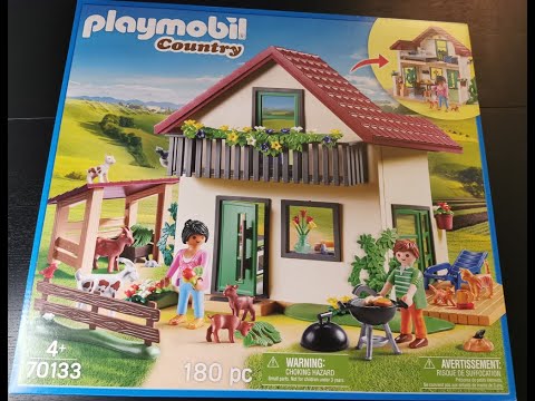🏡 Unboxing Playmobil 70133 | Casa de granja Country preciosa