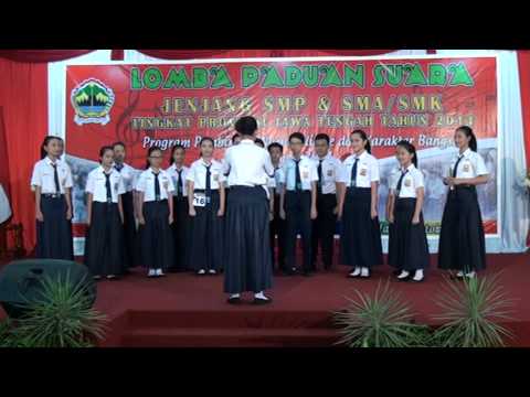 Paduan Suara SMP Negeri 2 Semarang 2014