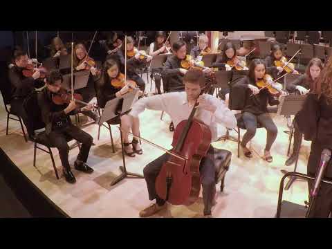 Popper: Hungarian Rhapsody - Daniel Hass, cello with Academy Orchestra