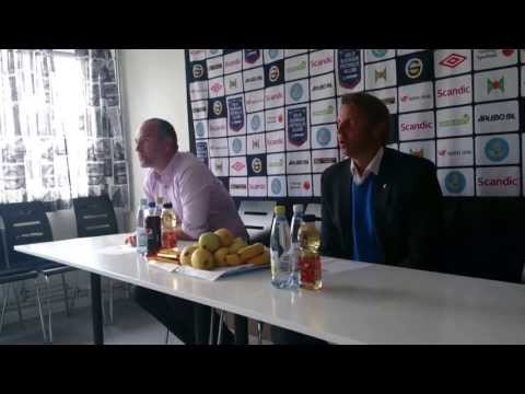 Presskonferens efter Varbergs BoIS-Falkenbergs FF (0-4)