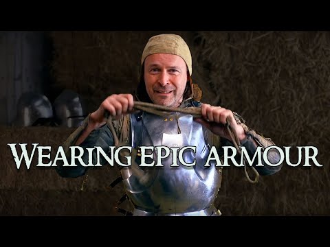 Is it hard to wear MEDIEVAL ARMOUR?