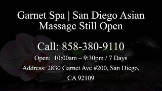 Free Table Shower On All Asian Massage Services In San Diego!