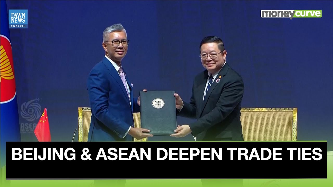 China and ASEAN, Hit By US Tariffs, Sign Upgraded Free Trade Pact | Dawn News English