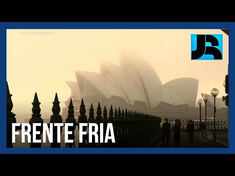 Sidney, na Austrália, registra a menor temperatura em 37 anos e é encoberta por nevoeiro
