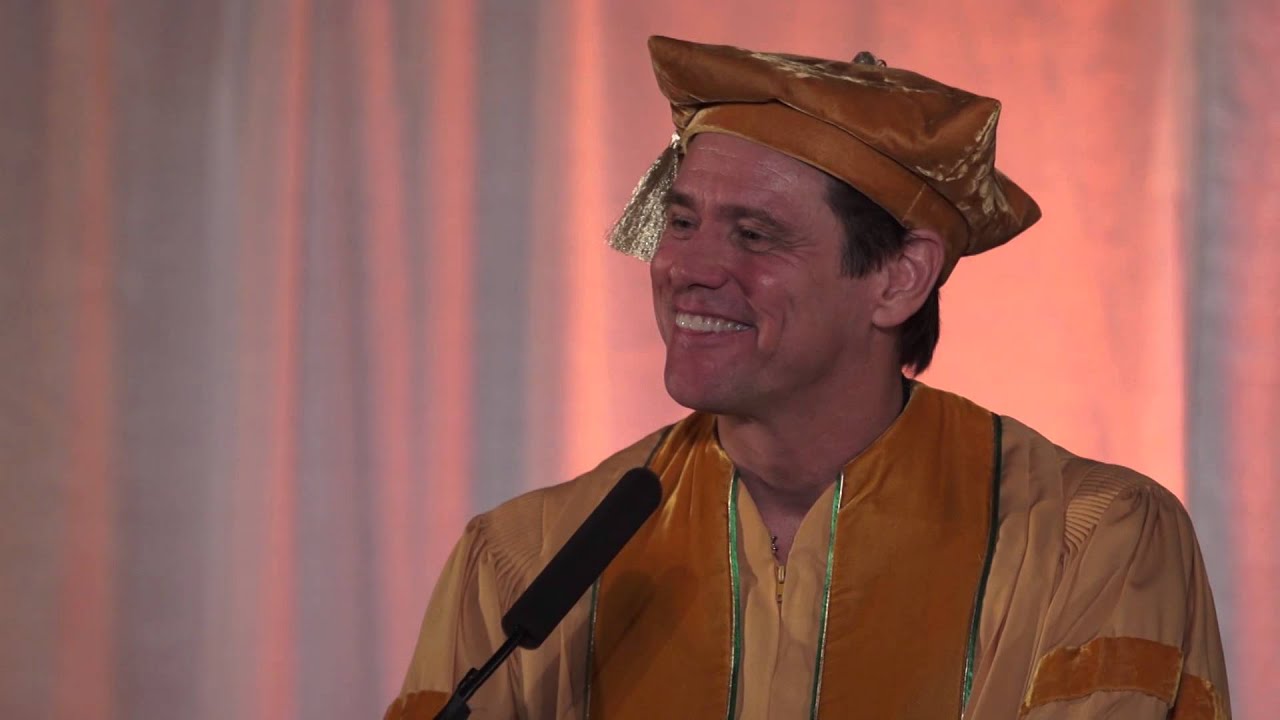 Jim Carrey at MIU: Commencement Address at the 2014 Graduation  (EN, FR, ES, RU, GR,...)