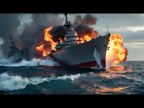 When a British Warship Rammed a German Cruiser