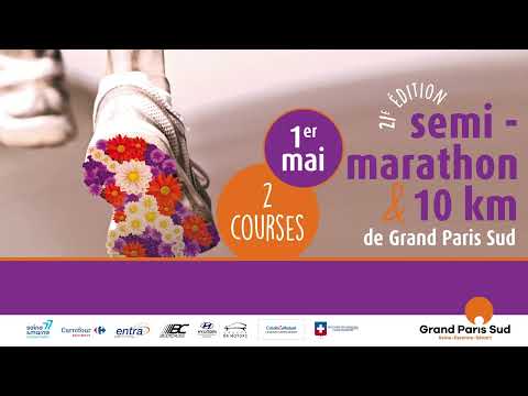 Teaser 2022 - Semi-marathon & 10 km de Grand Paris Sud