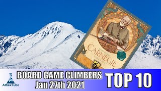 Top 10 Board Game Climbers for Week Ending in January 27th 2021