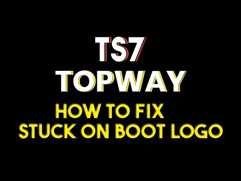 How to Fix  TS7 Topwhy Stuck Boot Logo Android Head Unit (car stereo)