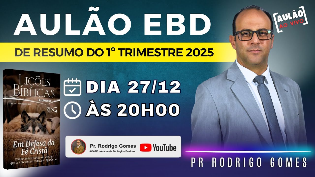 Aulão EBD de Resumo do 1º Trimestre 2025