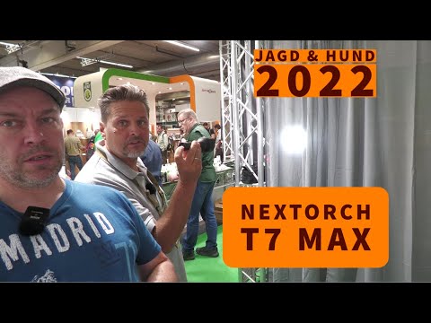 Jagd & Hund 2022: 1.100 Meter Reichweite! Die Jagdtaschenlampe NEXTORCH T7 MAX im Set