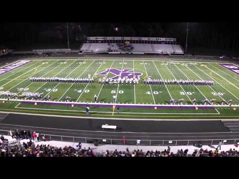 West G Marching Band at the North Royalton Festival of Bands - Sept 21, 2013