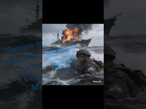 a nuestros héroes del Crucero.Gral. Belgrano #belgranodecordoba #malvinasargentinas #malvinas