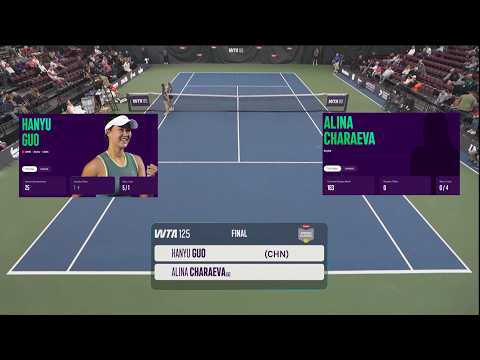 Hanyu Guo (CHN) vs  (5) Alina Charaeva  -  Game, Set, Match