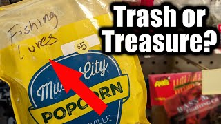 TRASH or TREASURE? Buying Fishing Lures From the FLEA MARKET