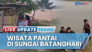 Destinasi Wisata Tak Biasa di Jambi, Pantai 'Dadakan' Aurduri, Muncul karena Sungai Batanghari Surut