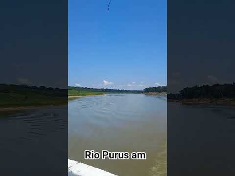 Rio Purus am próximo a cidade canutama