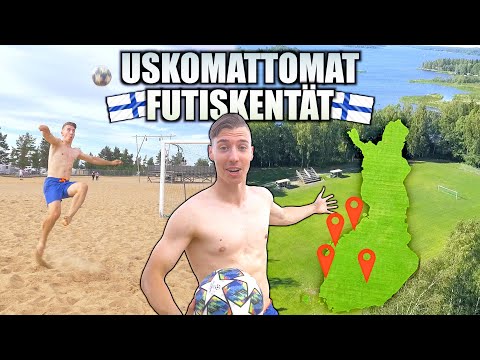 The most beautiful football pitches in Finland!