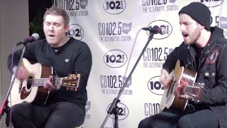 Brian Fallon "Behold The Hurricane" LIVE in the CD102.5 Big Room