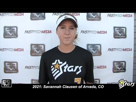 2021 Savannah Clausen Committed CSU Bakersfield Pitcher and Shortstop Softball Skills Video