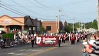 preview picture of video 'B'ville Marching Band - Memorial Day Parade - Space Truckin' 1'