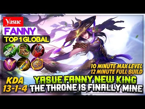 Yasue Fanny New King, The Throne Is Finally Mine [ Top 1 Global Fanny ] Yasue Fanny Mobile Legends