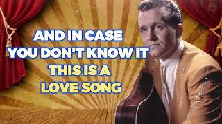 THIS IS A LOVE SONG - BILL ANDERSON (LYRICS)