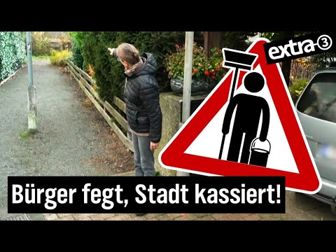 Realer Irrsinn: Straßenreinigungskosten ohne Straßenreinigung | extra 3 | NDR